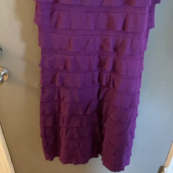 Carolina Herrera ruffle purple whimsical fairy dress - Picture 8 of 9